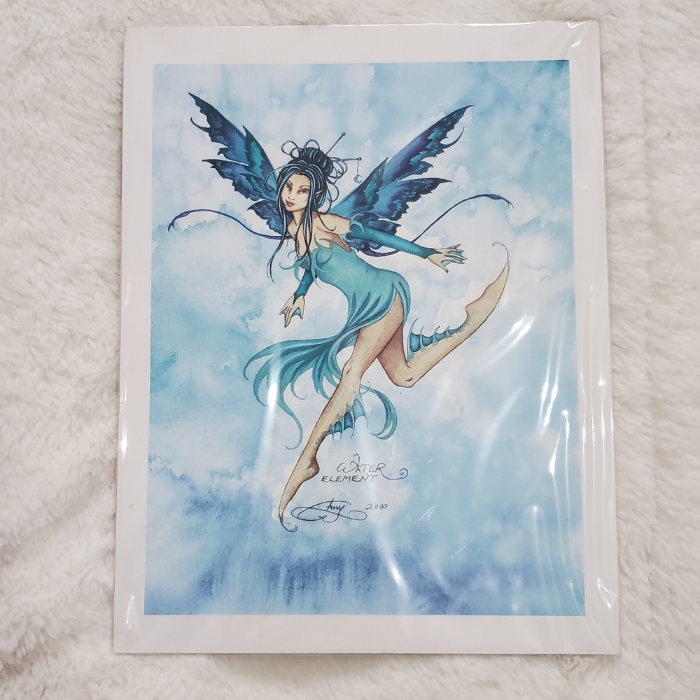 Blue Fairy Art Print